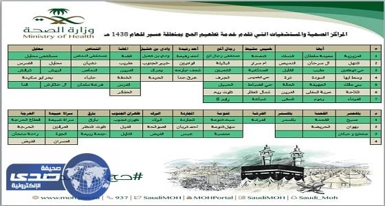 صحة عسير تخصص 90 مركزًا للتطعيم ضد الأنفلونزا الموسمية للحجاج