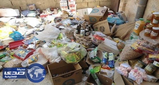بلدية حفر الباطن تتلف 2 طن من المواد الغذائية الفاسدة