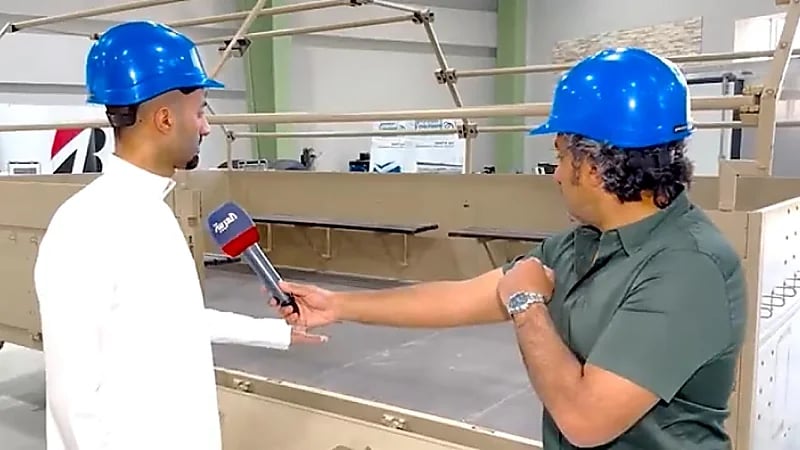 بالفيديو.. مصنع عسكري شرق ⁧‫المملكة‬⁩ يتخصص في صناعة خزانات الوقود للطائرات بدون طيار