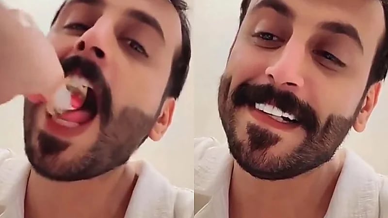 صالحة القحطاني لـ زوجها: تبغى تنحف عشان تجذب البنات .. فيديو