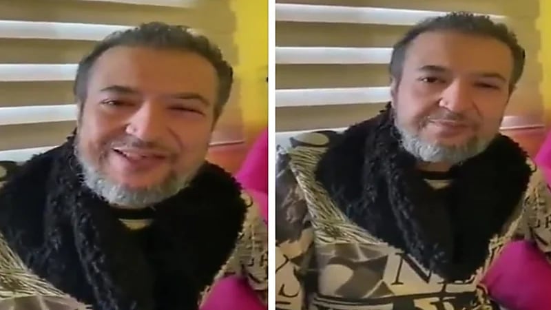 شاهد.. آخر ظهور للفنان الراحل خالد سامي: بنرجع نتقابل 