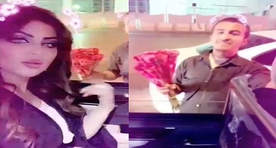 بالفيديو.. بائع ورد يتغزل في حليمة بولند