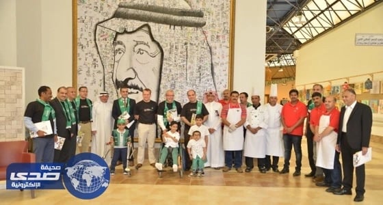 بالصور.. مركز الملك عبدالله لرعاية المعوقين يحتفل باليوم الوطني