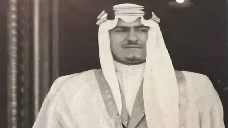 صورة نادرة للأمير فهد بن سعود