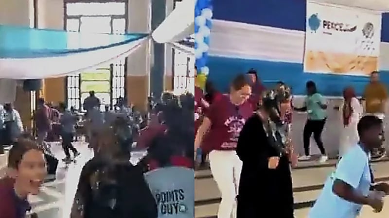 مقطع مثير للجدل للإخوانية توكل كرمان ترقص وتهز في جامعة غانا .. فيديو