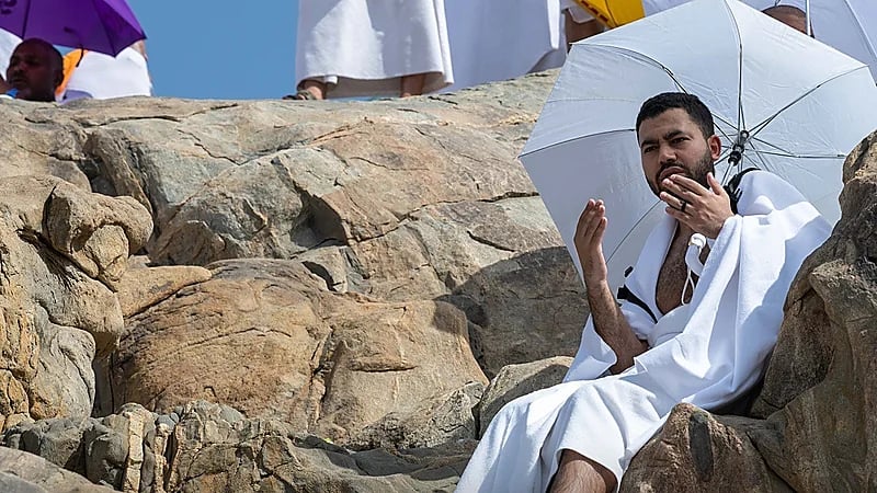 مشعر عرفات يسجل أعلى درجة حرارة بالمشاعر المقدسة