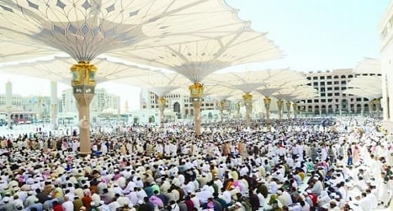 رئيس جمهورية القمر المتحدة يزور المسجد النبوي