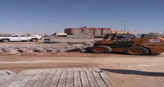 حملة لإزالة العشوائيات والظواهر السلبية بمخططات ولي العهد بمكة