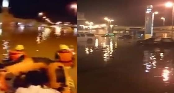 مدني سكاكا يباشر عددا من البلاغات عقب هطول الأمطار