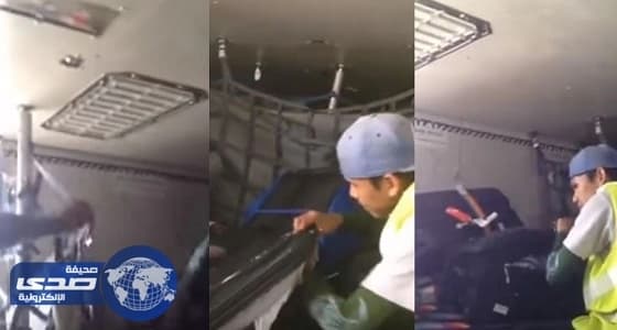 بالفيديو.. " الخدمات الأرضية " تكشف حقيقة سرقة حقائب المسافرين