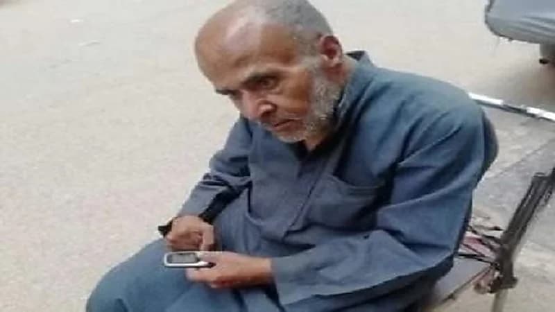 زوجة تطرد زوجها المشلول في الشارع