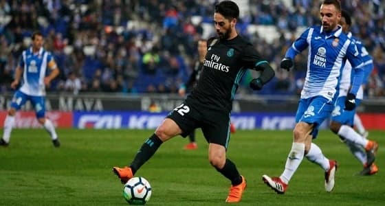 " إسبانيول " يصعق ريال مدريد بهدف في الوقت الضائع