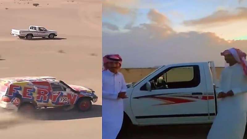 صديق سائق "الوانيت" في رالي داكار: بـ أم النواميس تغلبنا على البلجيكي