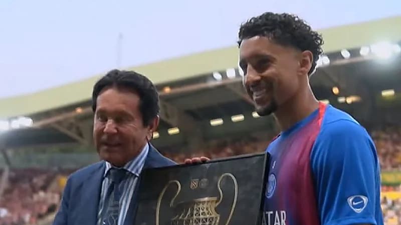رئيس نانت يفاجئ ماركينيوس بهدية كأس الشوكولاتة