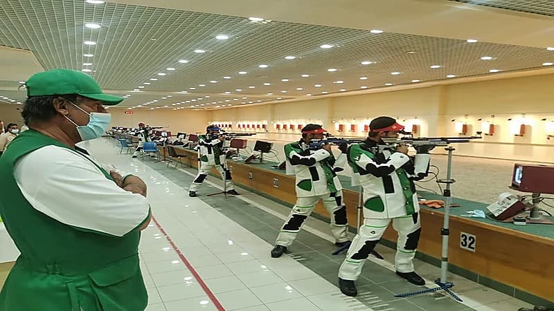 بالصور.. الرماية تنطلق ببطولتي الأطباق وضغط الهواء