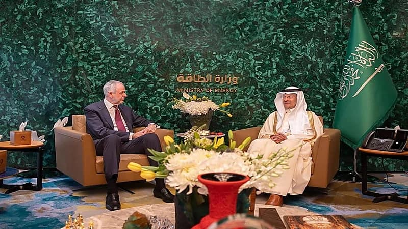 وزير الطاقة يجتمع بالرئيس المعيَّن لمؤتمر الأطراف لاتفاقية الأمم المتحدة للتغيَّر المناخي