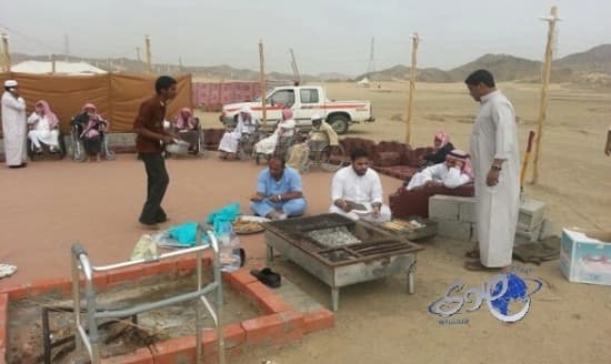 70 مسناً ومسنة بمخيم ترفيهي بمكة المكرمة