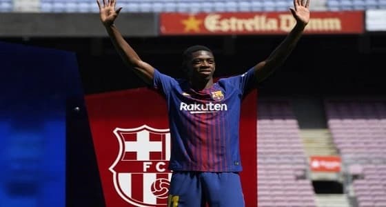 ديمبلي يزعج برشلونة