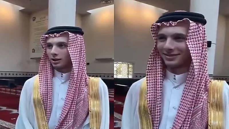 فيديو.. "أرجنتيني يهودي" يعتنق الإسلام ويغرم بالزي السعودي