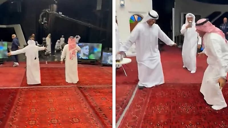 احتفال المحللين في برنامج المجلس بفوز السد على النصر .. فيديو