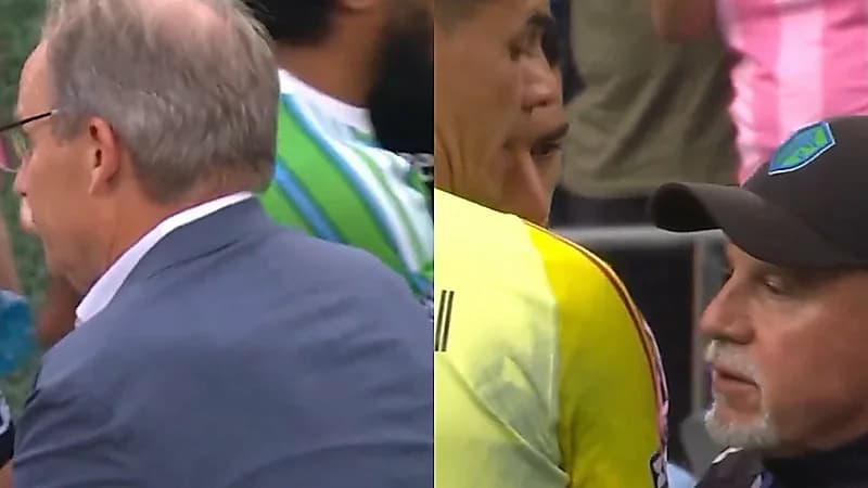 سواريز يثير الجدل بالبصق على موظف سياتل بعد نهائي Leagues Cup.. فيديو