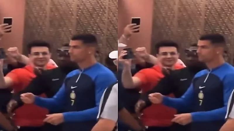 الجماهير الإماراتية تهتف باسم رونالدو .. فيديو