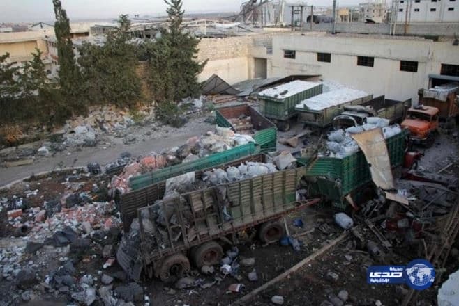 الصليب الأحمر يؤجل قوافل مساعدات في سوريا بعد هجوم على شاحنات إغاثة