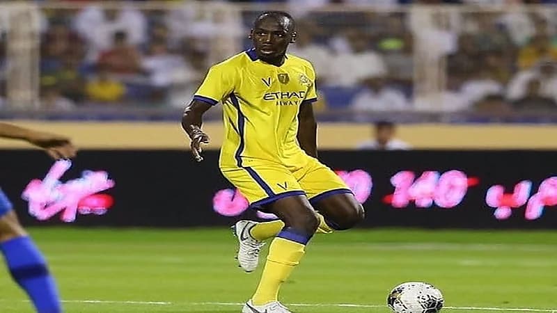 عبدالله مادو يشارك في تدريبات النصر بعد غياب طويل