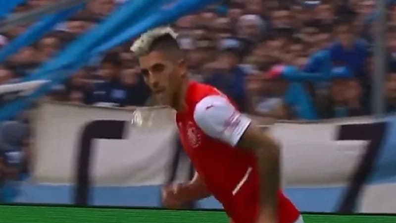 بالفيديو.. سمكة تسقط على وجه لاعب وتجبره على الخروج من الملعب