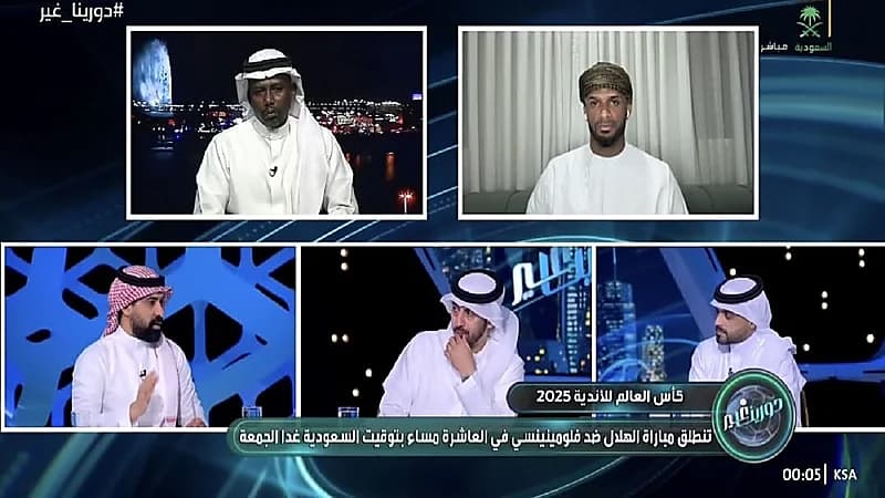 عطيف: حمدالله مميز فرديًا لكن لا يتحمل بدنيًا والمنتشري يرد: إذا لعب راح يساهم في الفوز.. فيديو