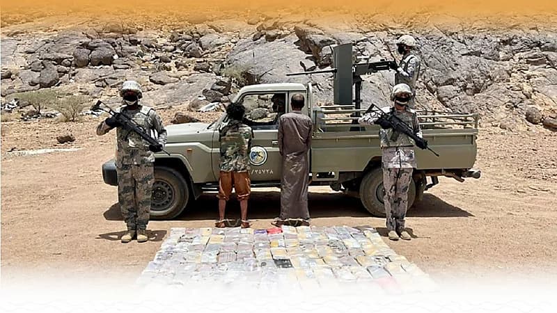 إحباط محاولات تهريب 435 كيلوجراماً من الحشيش و45.6 طناً من القات