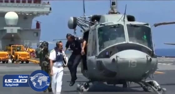 قطعة بحرية إيطالية تصل إلى ميناء طرابلس