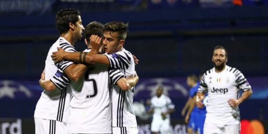 يوفنتوس الإيطالي يفوز علي نظيره الكرواتي برباعية بدوري أبطال أوروبا