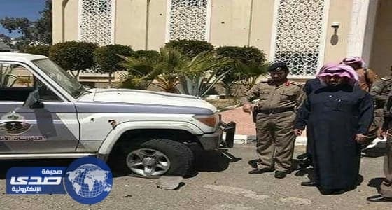 استشهاد عريف وإصابة مقيم تعرضوا لشظايا مقذوفات على ظهران الجنوب