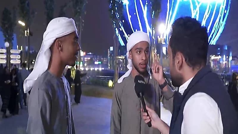 شاهد .. ذهول زوار "بوليفارد وورلد" بعد معرفتهم مدة بناءها