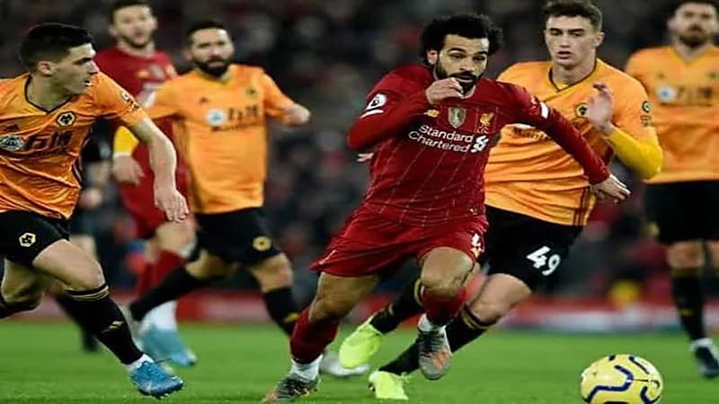 التعادل يحسم مواجهة ولفرهامبتون وليفربول