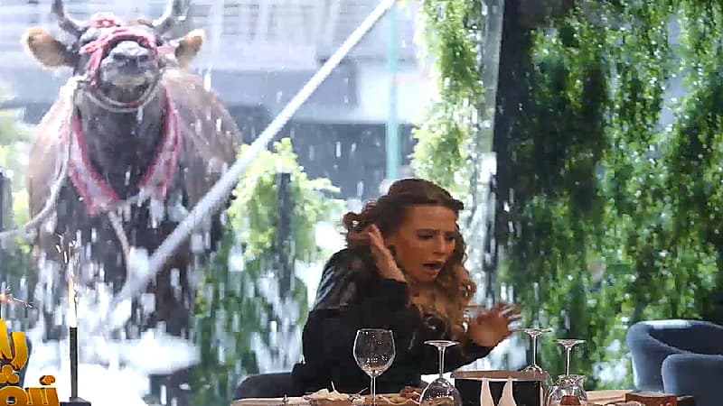 بالفيديو.. رعب وصراخ الفنانة إيمان العاصي في "رامز نيفر إند"