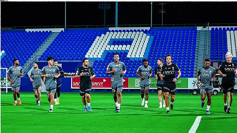 الهلال يستأنف تدريباته