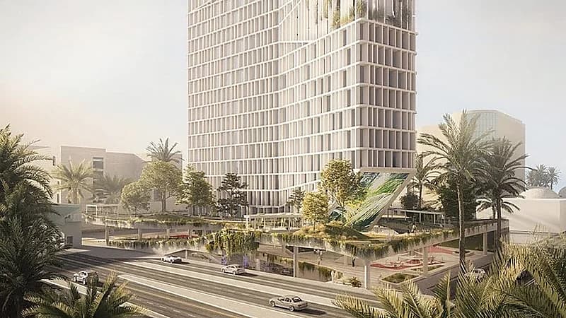 إنشاء برج مكتبي جديد بالرياض .. صور