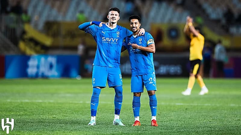 احتفالية عبدالله الحمدان أمام جماهير سباهان .. فيديو