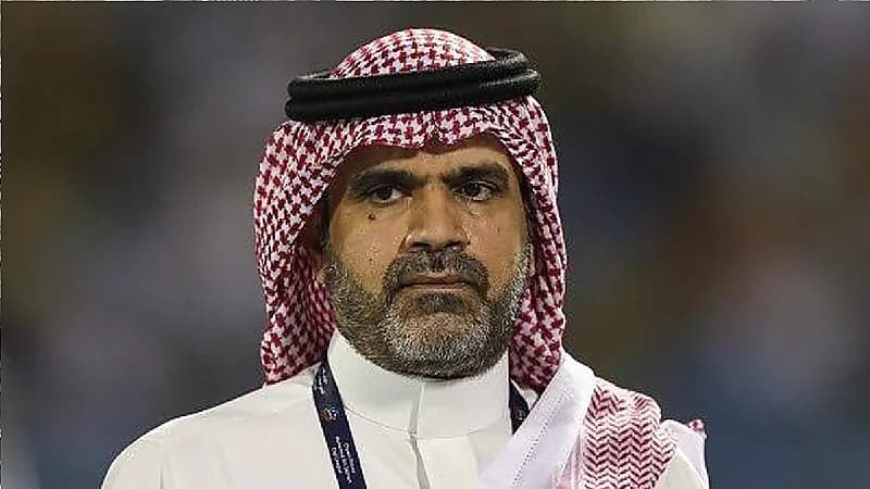 حامد البلوي مشرفا على الكرة في الخلود