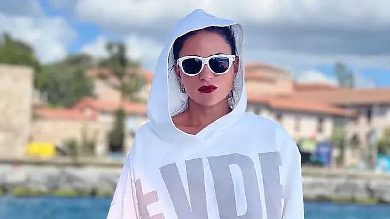 ديما قندلفت: رمز الأناقة والجمال بإطلالات بيضاء مبهرة .. صور