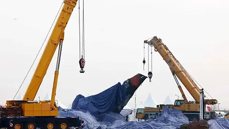 معلومات جديدة بشأن الصندوقين الأسودين بطائرة كوريا المنكوبة