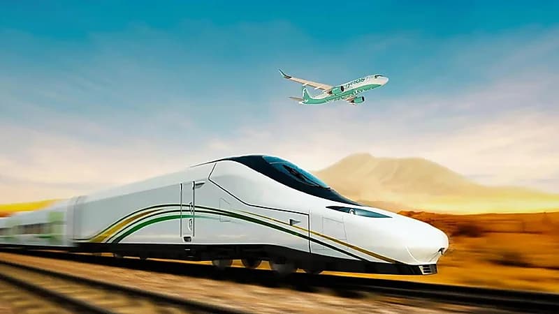 شراكة بين طيران ناس وسار لربط حجوزات الرحلات الجوية بقطار الحرمين