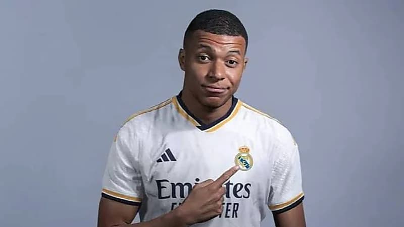 ريال مدريد يجبر مبابي على ارتداء الرقم 10