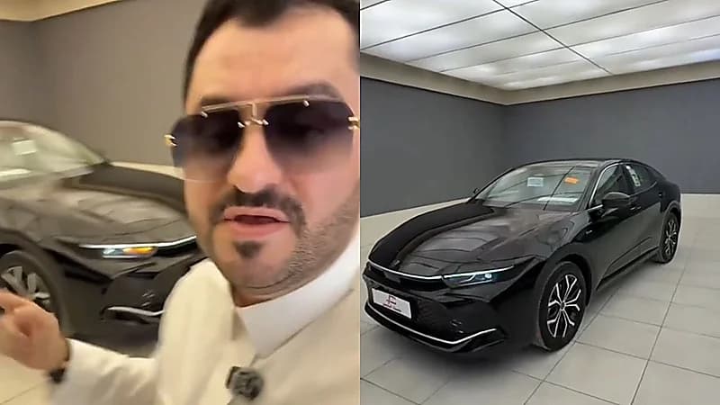 مواصفات وأسعار سيارة كراون بريستيج 2026 .. فيديو