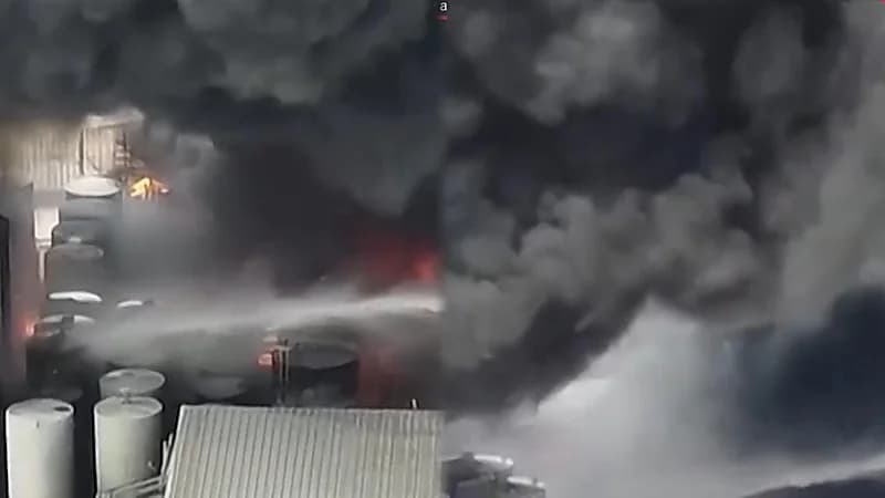 انفجار هائل في مصنع لمواد التشحيم بولاية لويزيانا .. فيديو