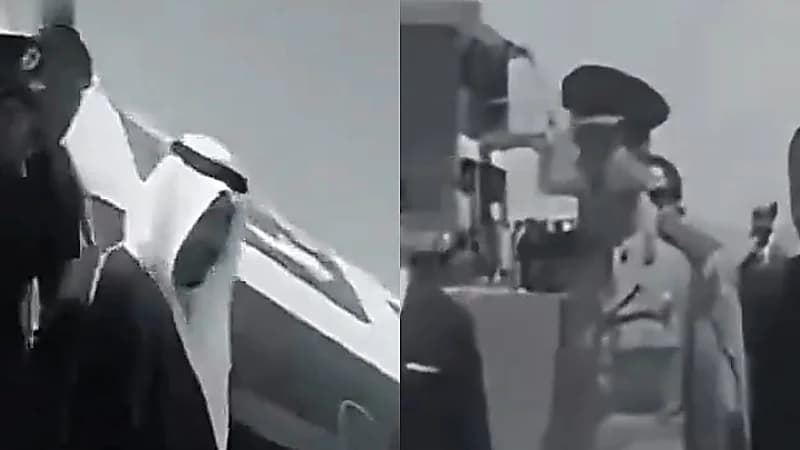 مقطع نادر لزيارة الأمير سلطان للقاهرة قبل 56 عامًا .. فيديو