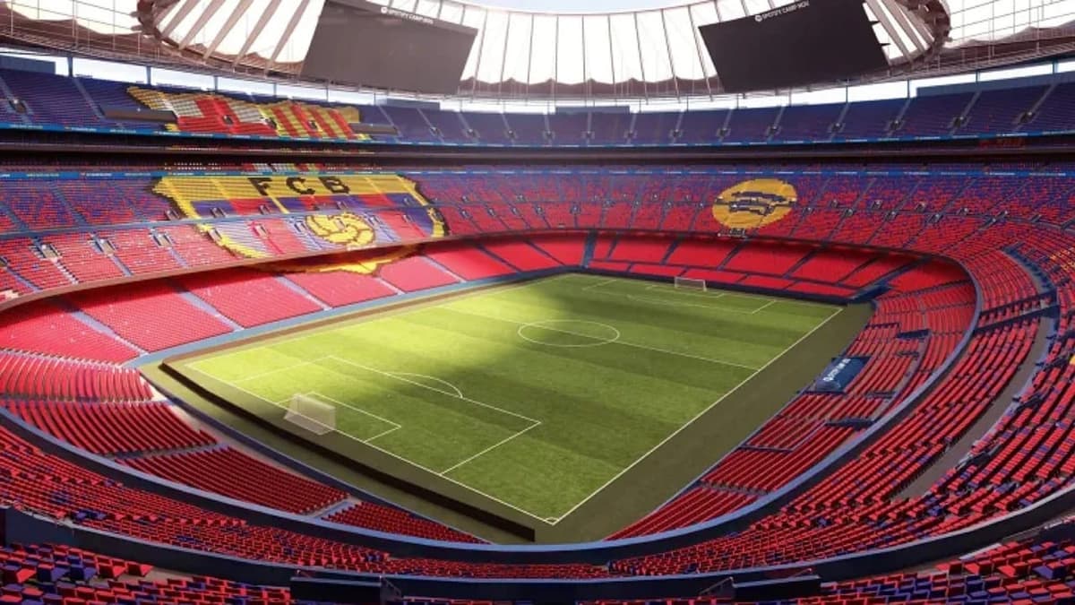 برشلونة يفتح أبواب كامب نو الجديد أمام الجماهير قبل التوقف الدولي