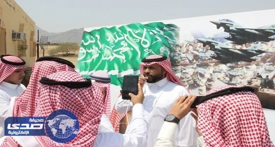 بالصور.. رئيس بلدية أضم يتفقد مركز حقال